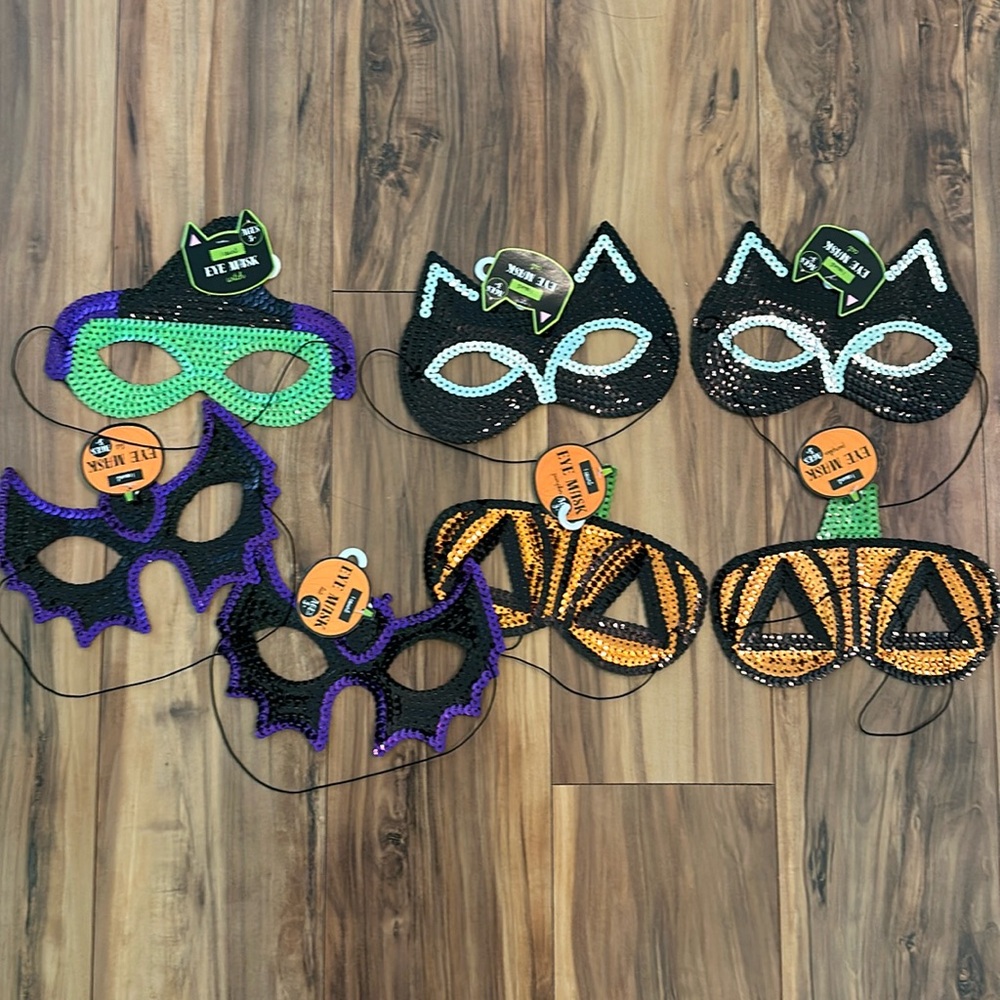 Halloween sequence masks